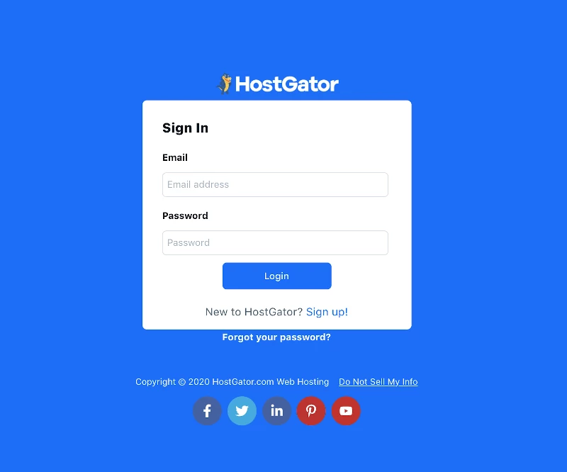 Hostgator Customer Portal Login